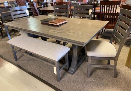 Solid oak Amish table