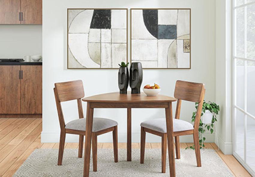 modern triangle table