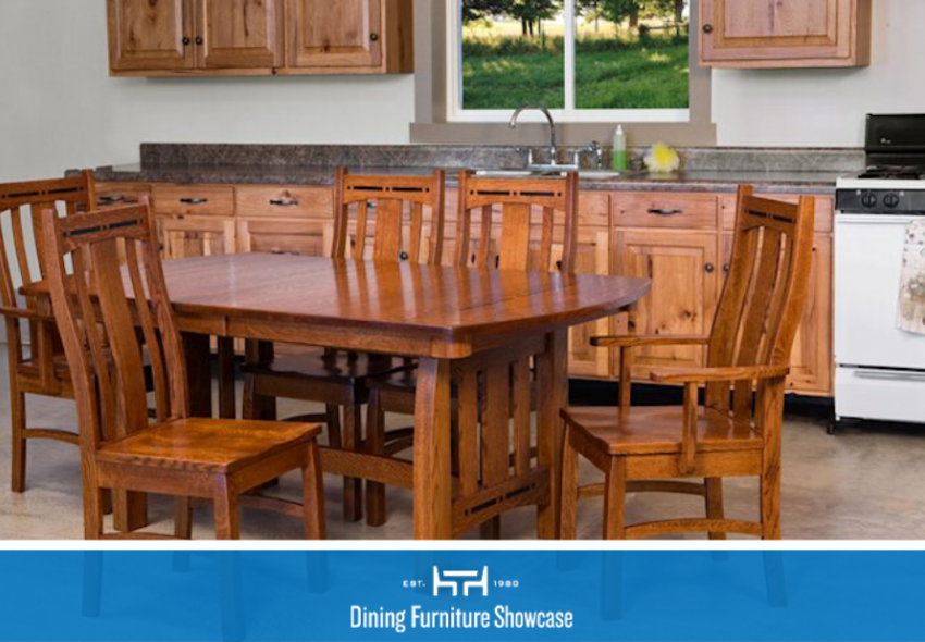 used amish dining table