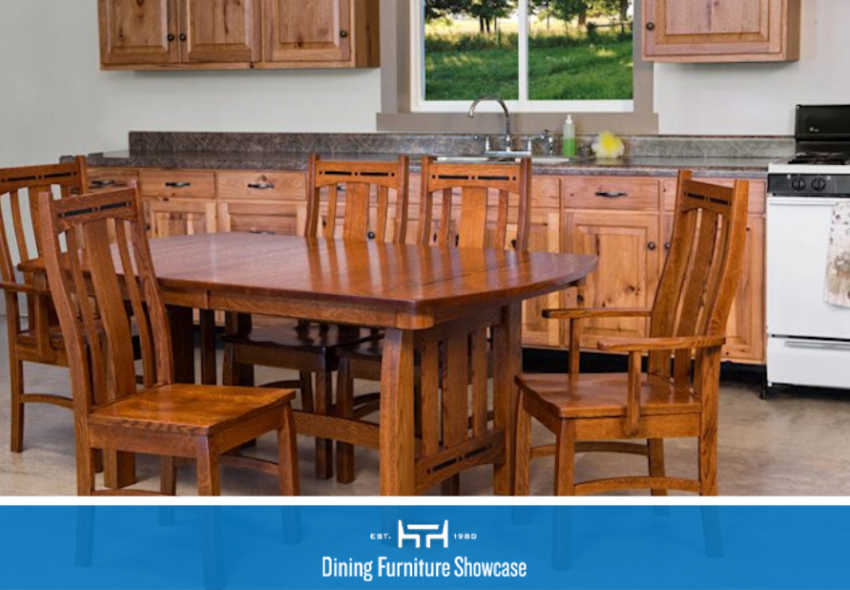 Dining Furniture Showcase, Amish Farmhouse Table